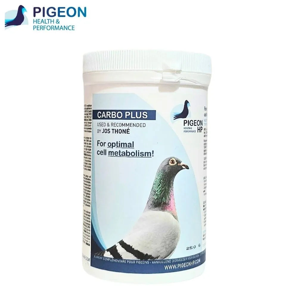 PHP Carbo Plus 500 g Aminoácidos de Alta Absorción para Rendimiento e Inmunidad en Palomas
