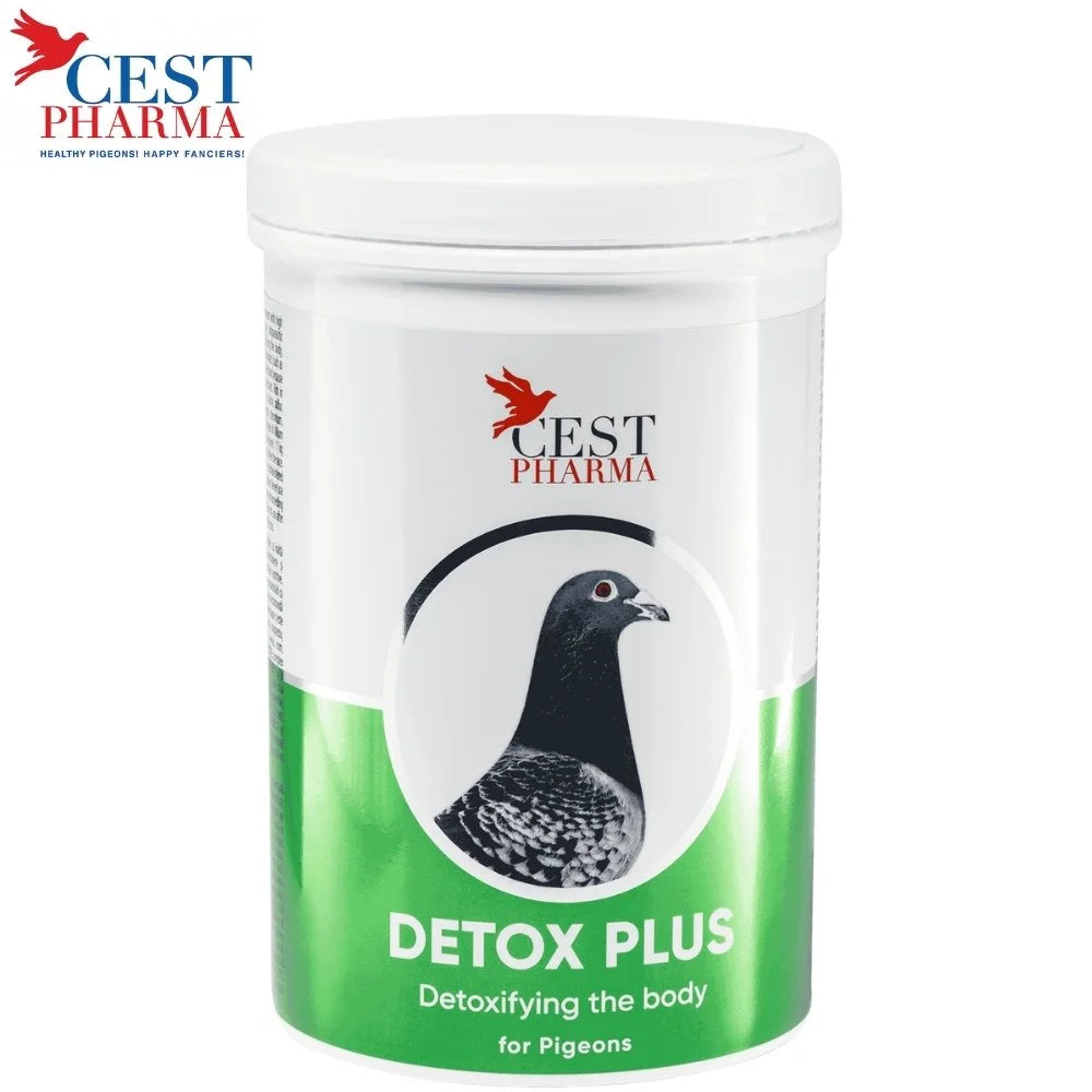 Cest Pharma Detox Plus 600 g Desintoxicante Natural y Protector Digestivo para Palomas