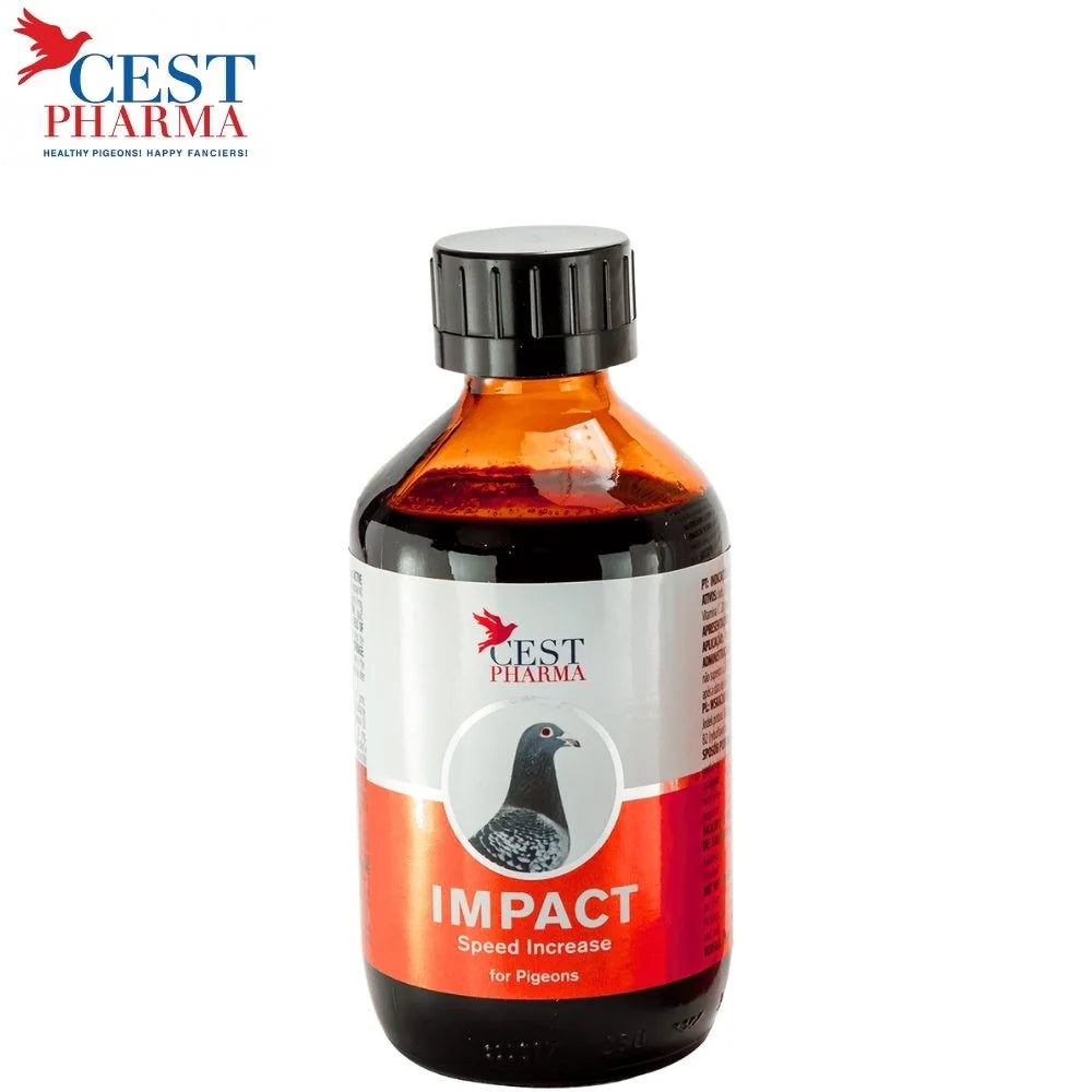 Cest Pharma Impact 100 ml Tónico Energético con Hierro y Vitaminas para Palomas
