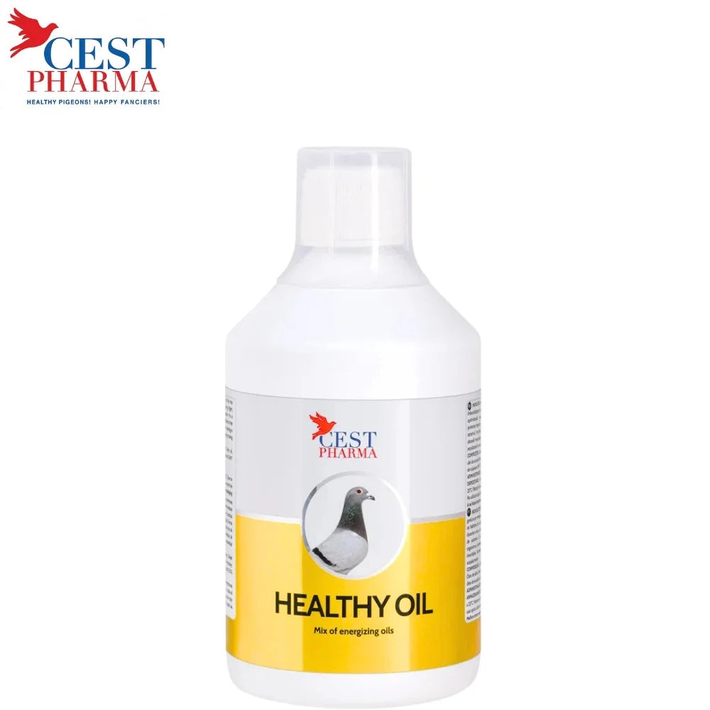 Cest Pharma Healthy Oil 500 ml Mezcla de 9 Aceites Naturales para Palomas