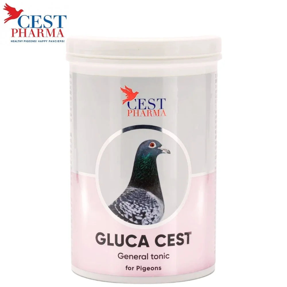 Gluca Cest 600 g Glucosa con Vitamina C para Recuperación de Palomas