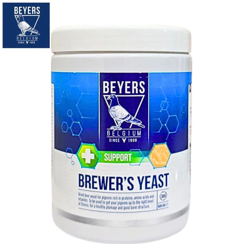 Beyers Brewer’s Yeast 600 g | Levadura de Cerveza con Proteínas y Vitaminas para Palomas