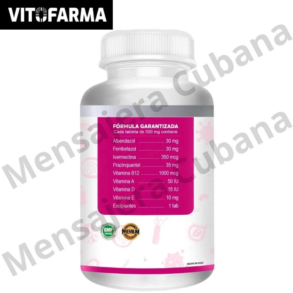 Desparasitol Forte para gallo| Antiparasitario Potente con Vitaminas A, D, E y B12 | Eliminación de Parásitos hasta 90 días