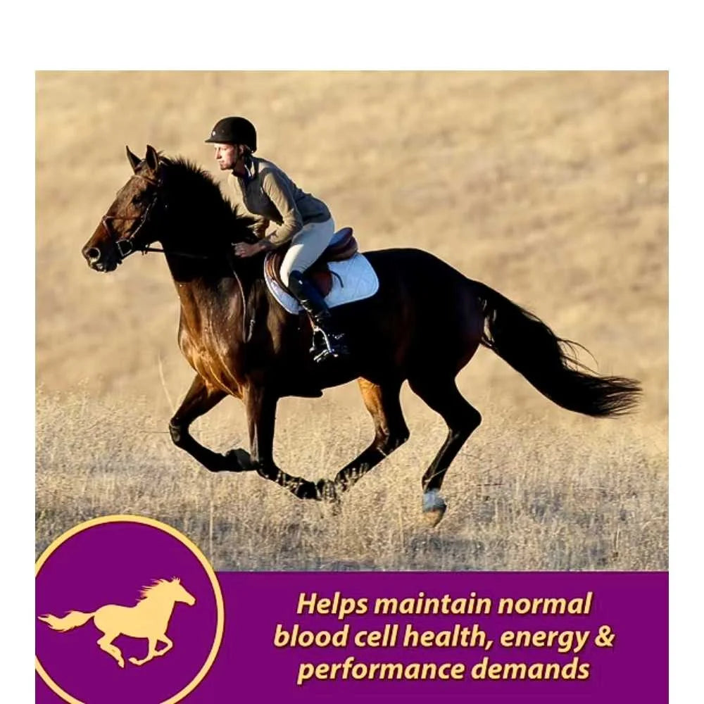 Horse Health Red Cell 32 oz | Suplemento Vitamínico con Hierro y Minerales para Caballos