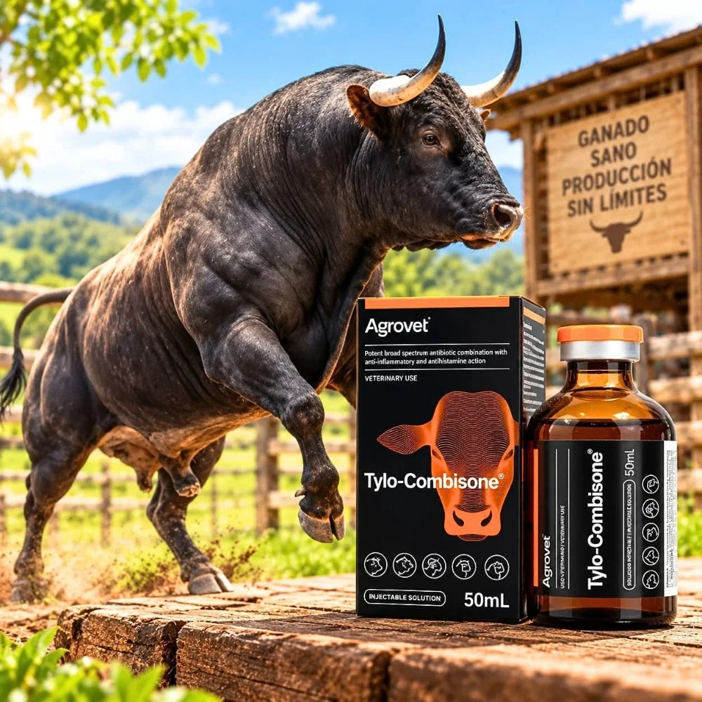 Tylo-Combison 100 mL – Solución Inyectable Veterinaria | Agrovet