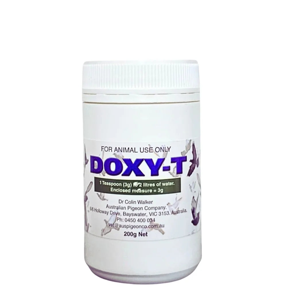 APC Doxy-T 200 g Tratamiento Respiratorio Avanzado para Palomas Mensajeras