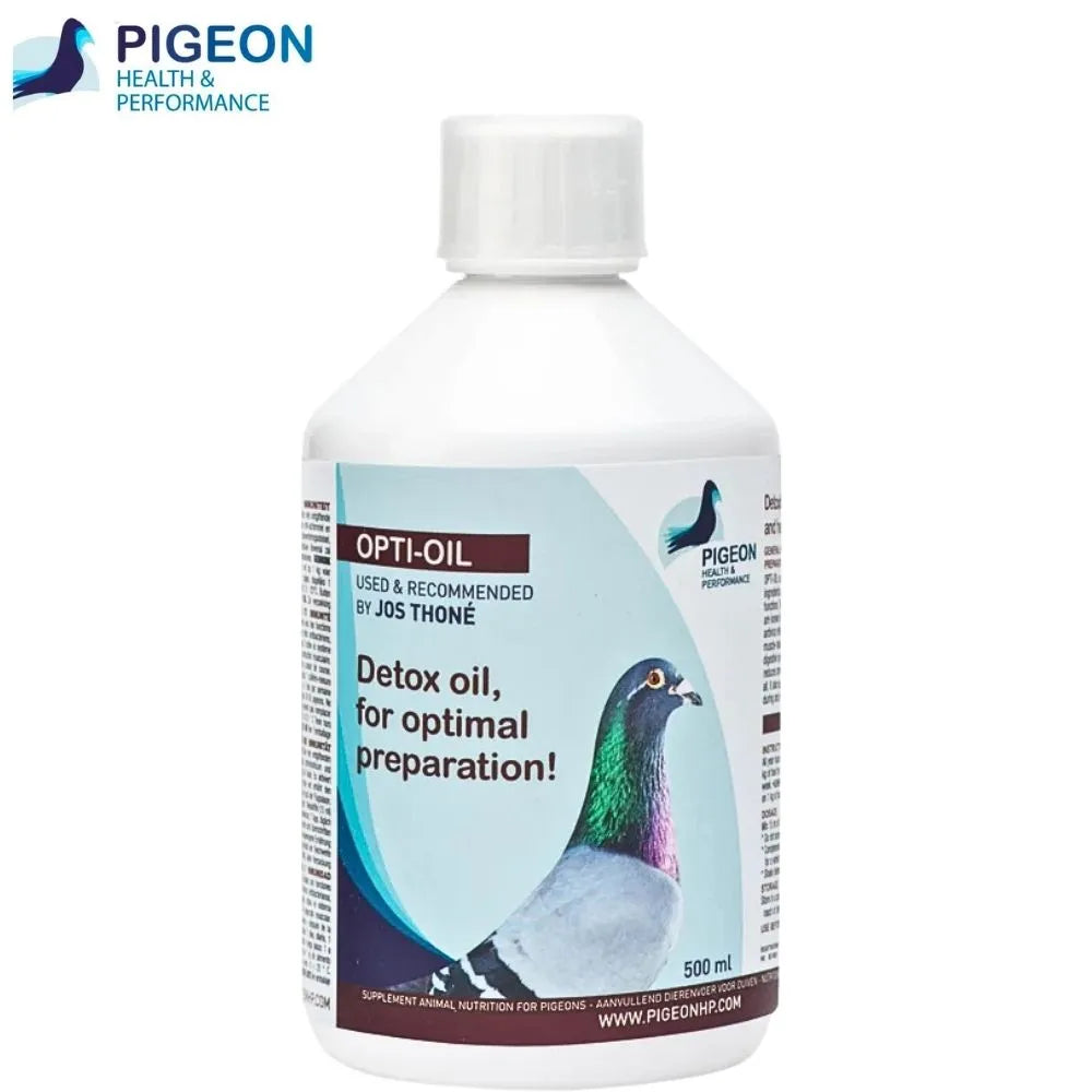 PHP Opti-Oil 500 ml | Aceite Detox para Vías Respiratorias y Equilibrio Total en Palomas