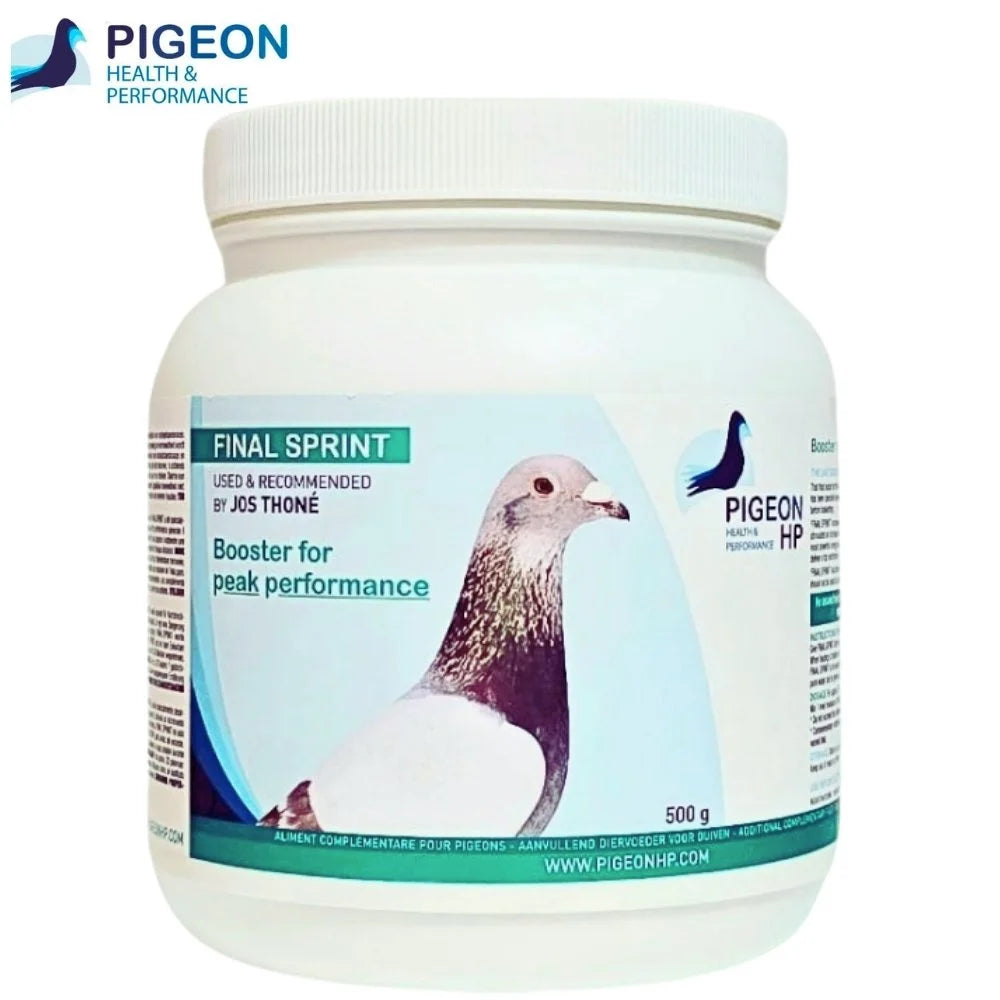 PHP Final Sprint 500 g  Impulso Energético para Carreras de Corta Distancia en Palomas