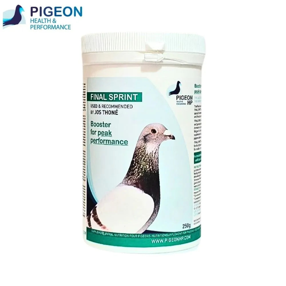 PHP Final Sprint 500 g  Impulso Energético para Carreras de Corta Distancia en Palomas