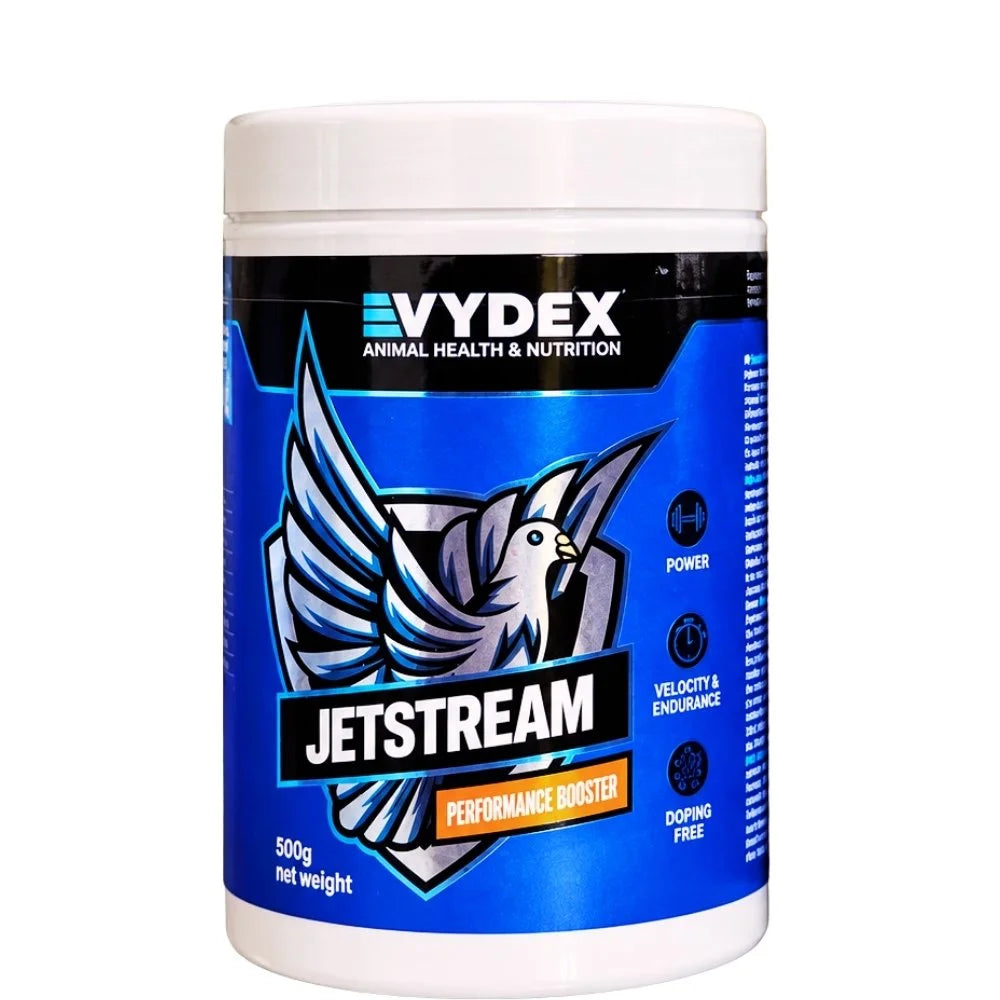 Jetstream 500 g  Energía, Resistencia y Recuperación para Palomas Mensajeras