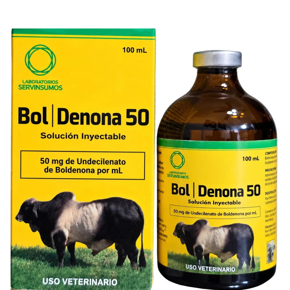 Solución Veterinaria Inyectable 50 – Servinsumos | 100 ml
