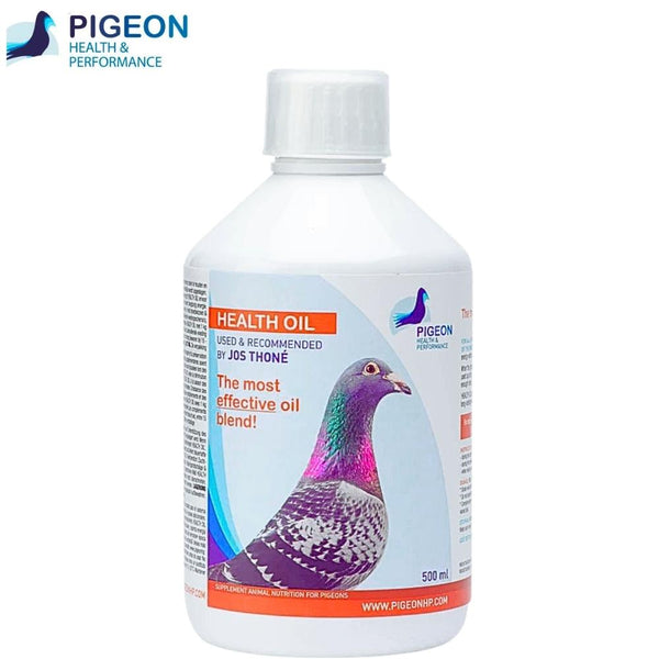 PHP Health Oil 500 ml | Energía Instantánea con Omega 3, 6 y 9 para Palomas