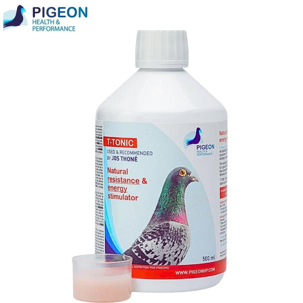PHP T-Tonic 500 ml  Suplemento Natural de Orégano y Aceite de Pescado para Palomas
