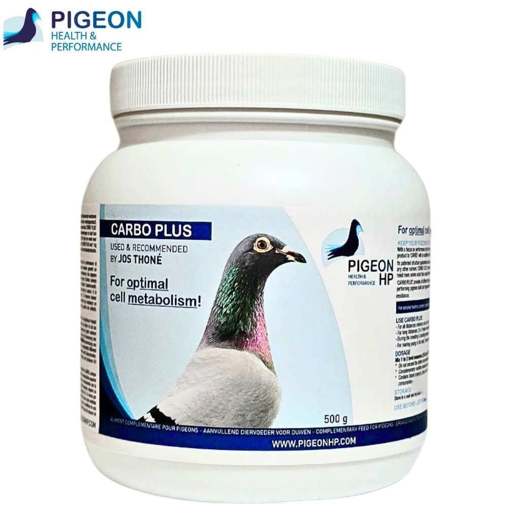 PHP Carbo Plus 500 g  Aminoácidos de Alta Absorción para Rendimiento e Inmunidad en Palomas