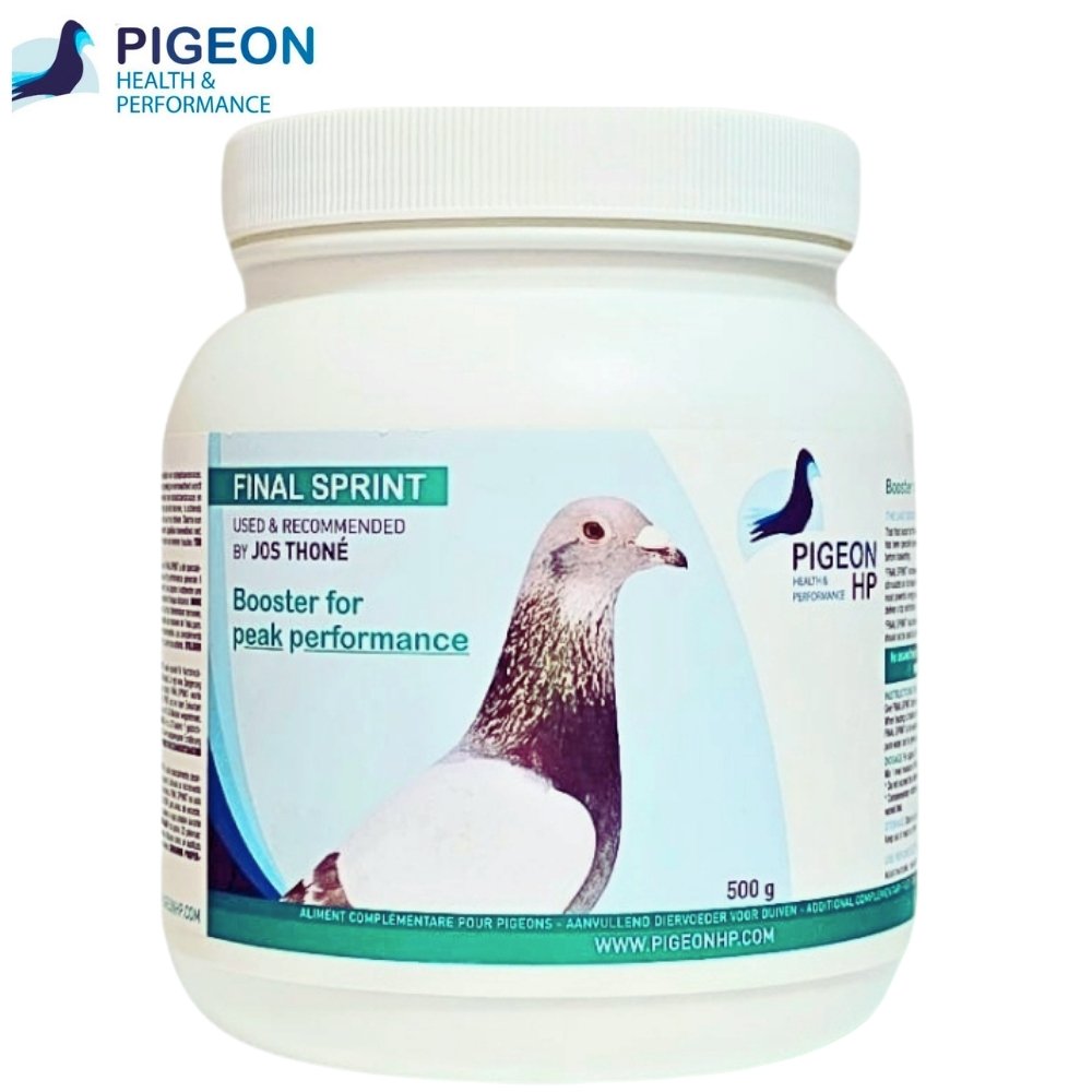 PHP Final Sprint 500 g  Impulso Energético para Carreras de Corta Distancia en Palomas