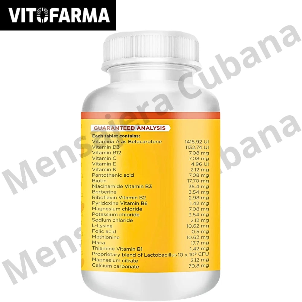 Probióticos para Gallos y Gallinas 120 Comprimidos | Salud Digestiva e Inmunidad Avícola