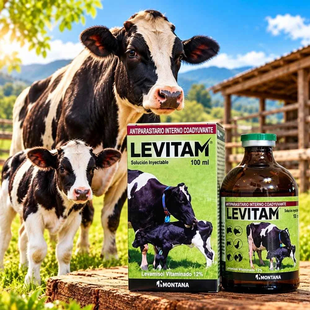 Levitam 100 mL – Levamisol 12% + Vitamina B12 | Montana