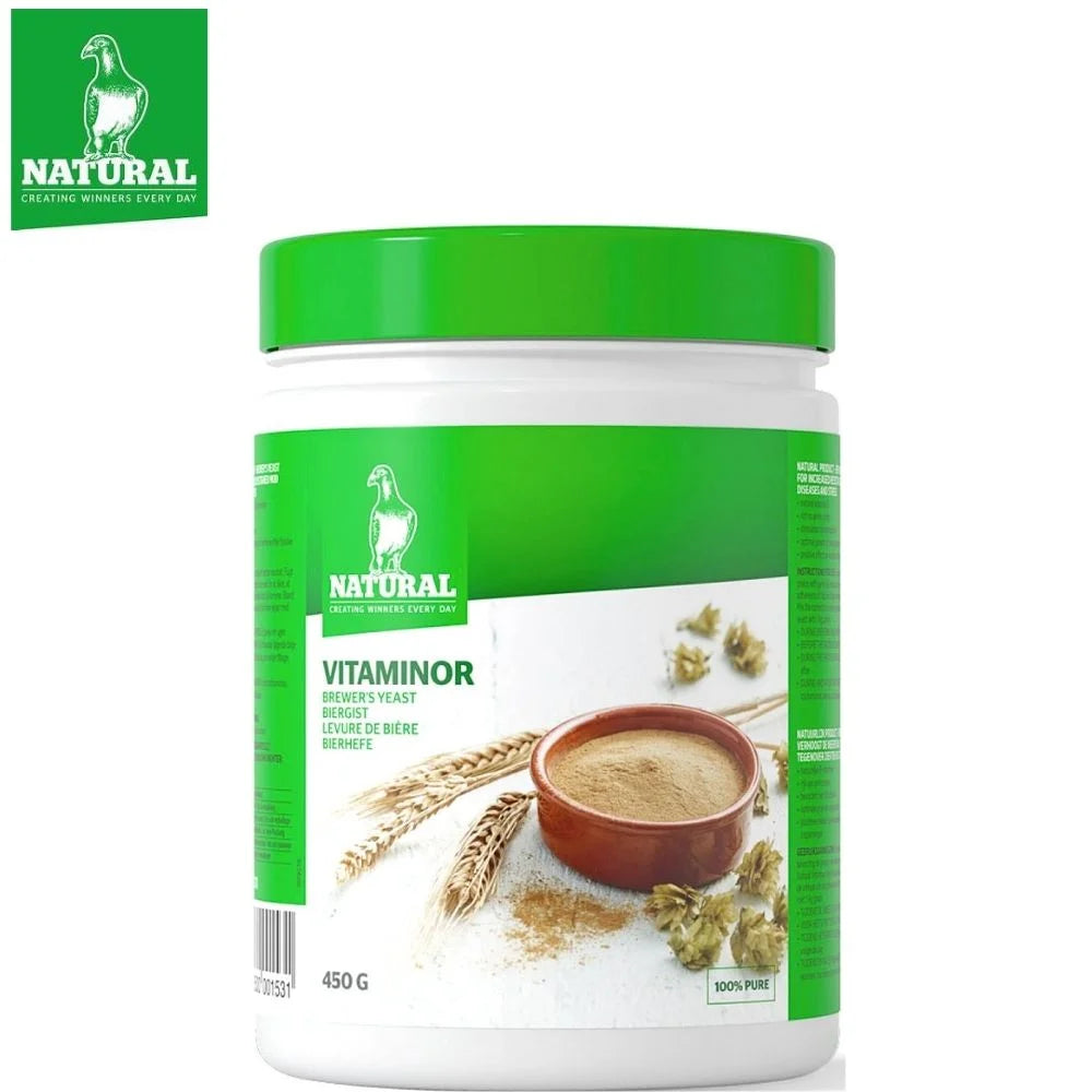 Vitaminor Natural 850 g  Levadura de Cerveza con Vitaminas B para Palomas Mensajeras